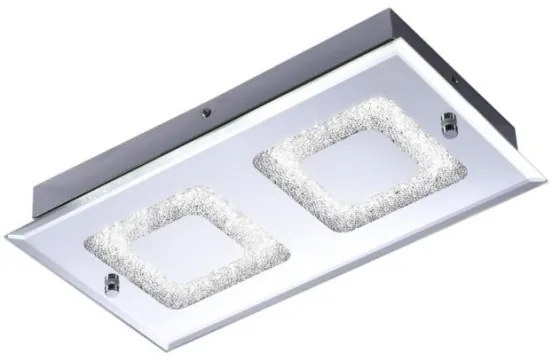 Leuchten Direkt 11571-17 - Plafoniera LED LISA 2xLED/6W/230V