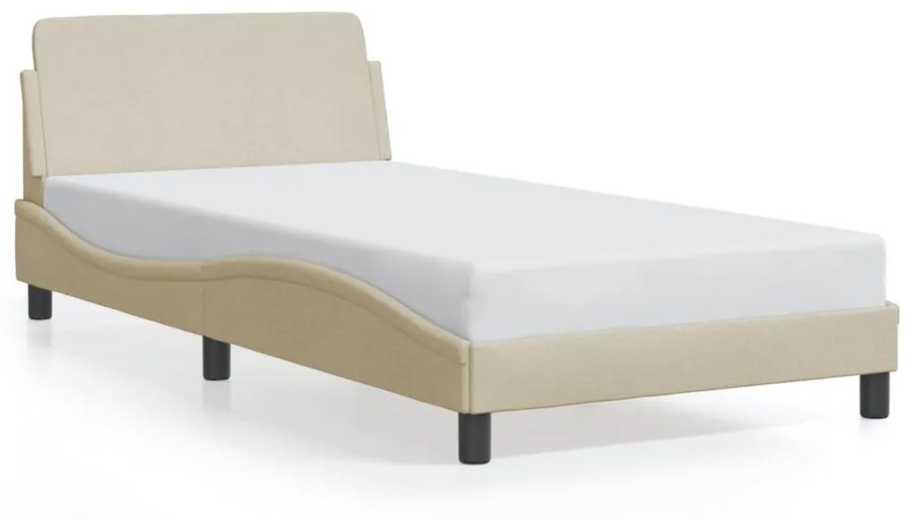 Giroletto Senza Materasso Crema 100x200 Cm İn Tessuto /