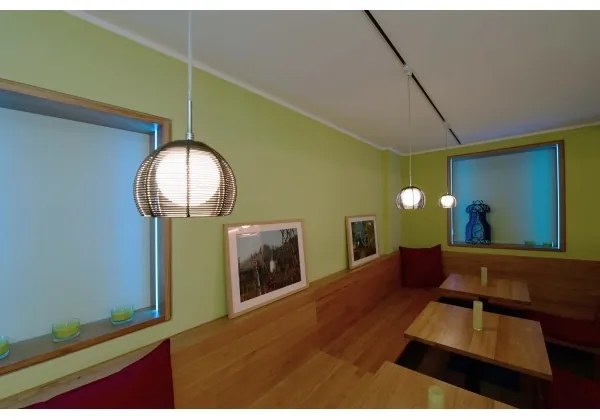 Deko-Light 342029 - Lampadario a sospensione con filo FILO 1xG9/40W/230V diametro 16 cm argento