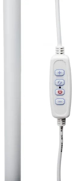 Lampada da terra dimmerabile a LED SIGNUS LED/10W/230V 3000/4500/6500K bianco