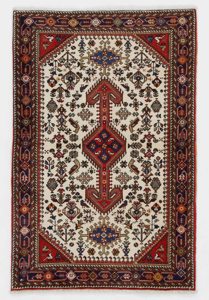 Nasrabad Tappeto persiano 90x140 (Iran) Annodato A Mano