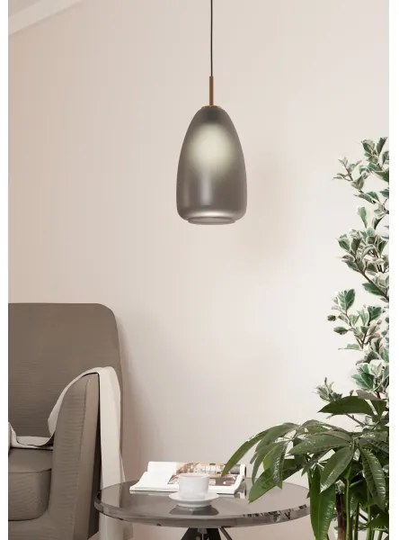 Eglo 900506 - Lampadario a sospensione con filo ALOBRASE 1xE27/40W/230V