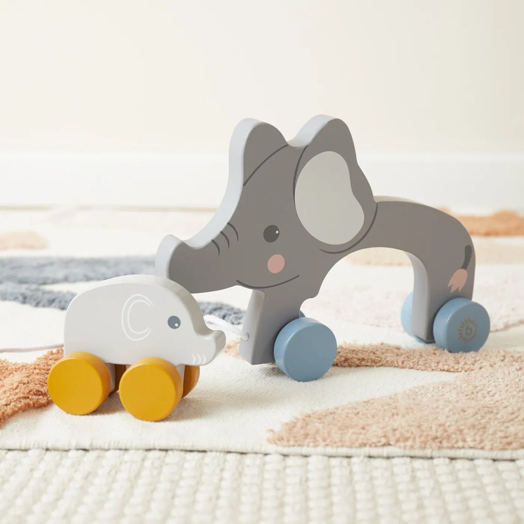 Bieco - Giocattolo da trainare - elefanti
