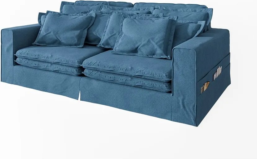 Divano blu 236 cm Nora – Ropez