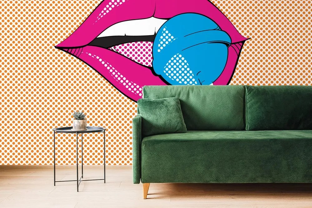 Carta da parati – Lecca-lecca pop art