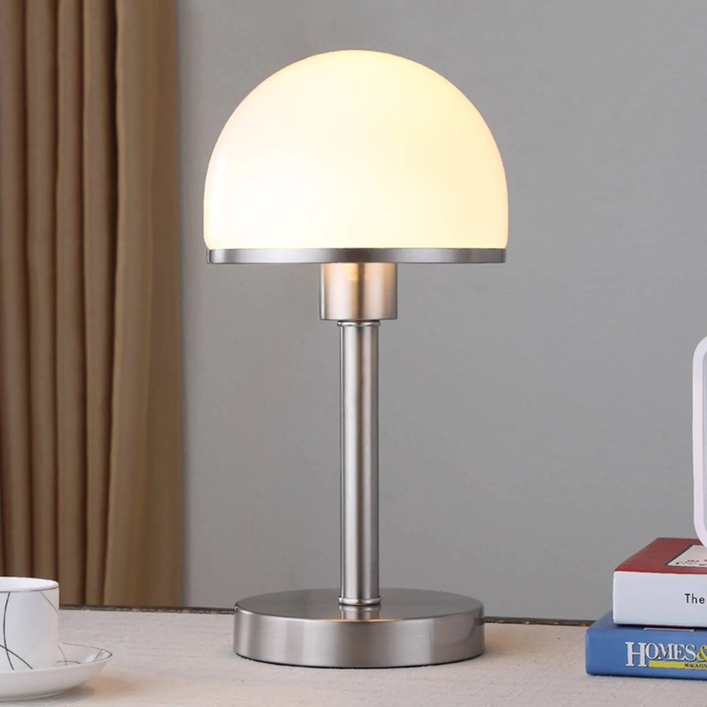 Lampada da tavolo Jolie Lindby, Camera da letto, Metallo, Moderno, Lampada da tavolo