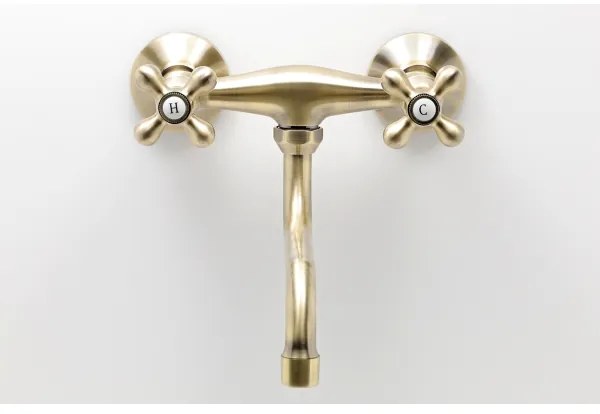 FERRO - Miscelatore per lavello/lavabo ANTICA bronzo