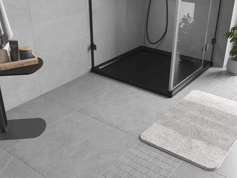 Mexen Flow piatto doccia quadrato slim 120 x 120 cm, nero opaco - 46S701212