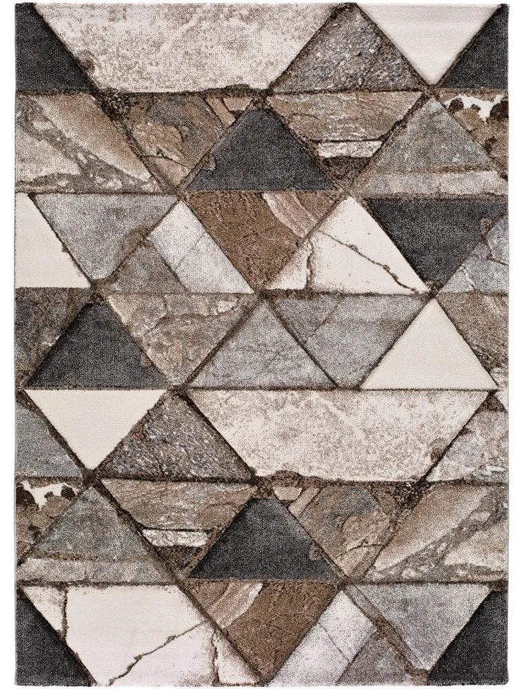 Tappeto marrone , 140 x 200 cm Istanbul Triangle - Universal