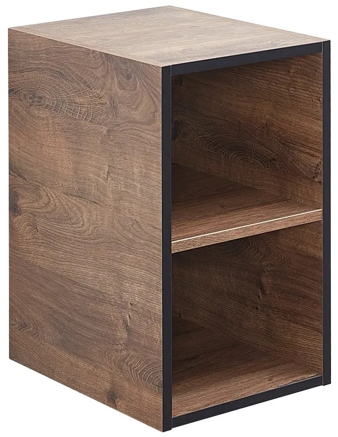 Mobile bagno basso marrone in rovere 30x51 cm Set 374 - Pelipal