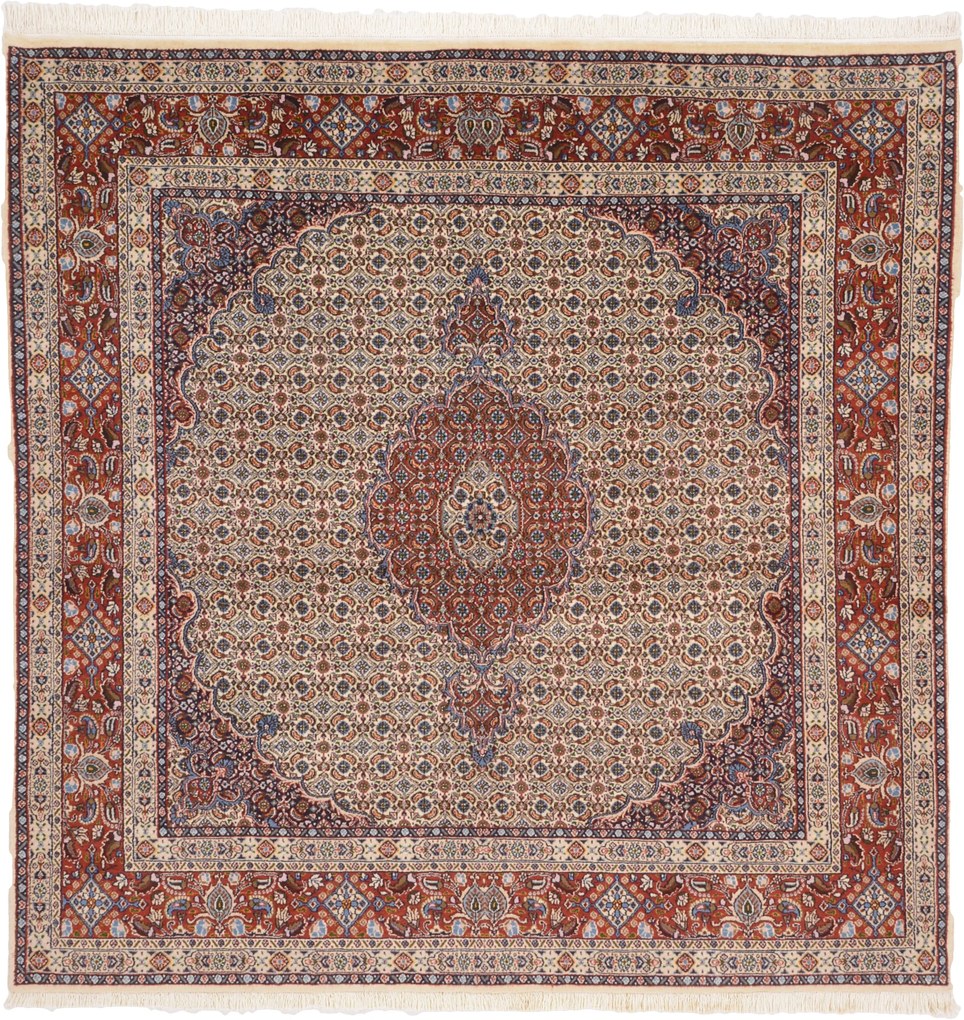 Moud Tappeto persiano 200 x 200 (Iran) Annodato A Mano