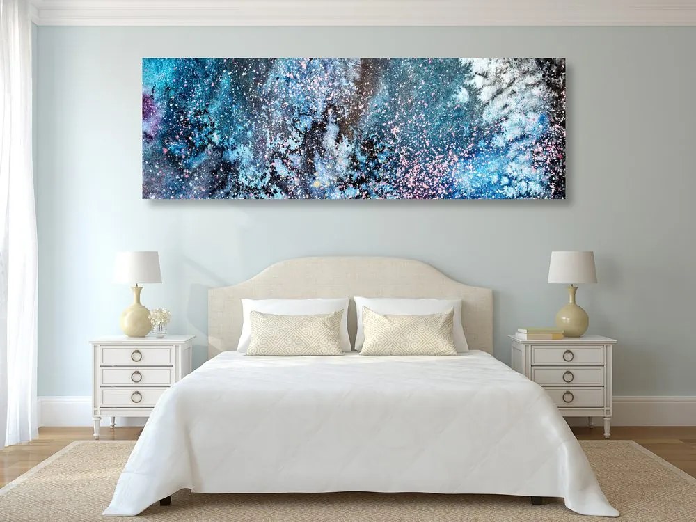 Quadro su tela – Astrazione da acquerello