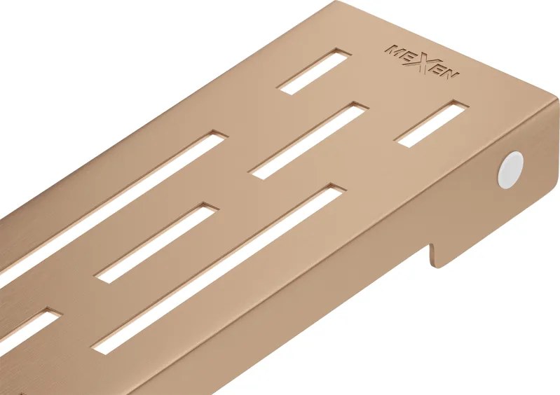 Mexen Flat M01 copertura per scarico lineare 60 cm, rame spazzolato - 1C20060