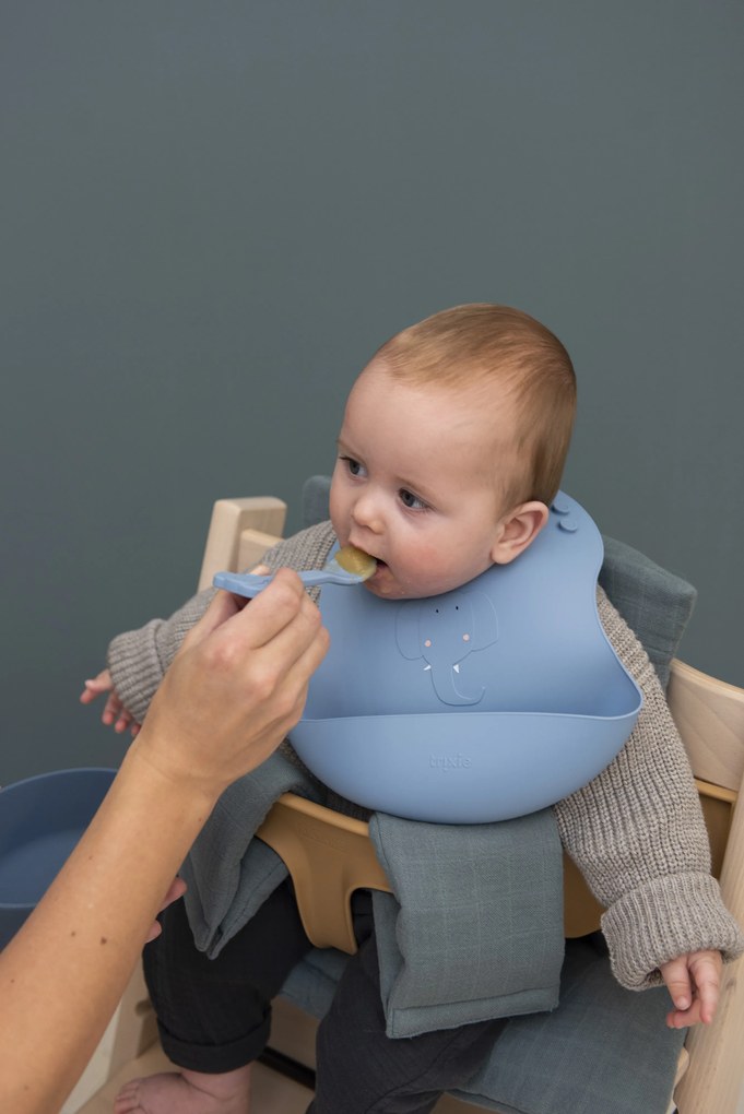 Cucchiaini in silicone 2 pezzi Mr. Elephant