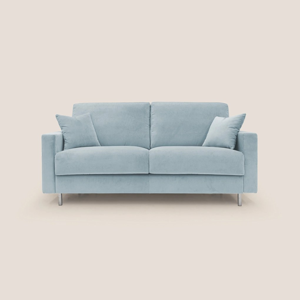 Andromeda divano letto moderno in pregiato velluto LUXURY