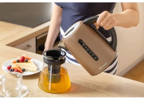 Sencor - Bollitore con termoregolazione 1,7 l 2150W/230V rame