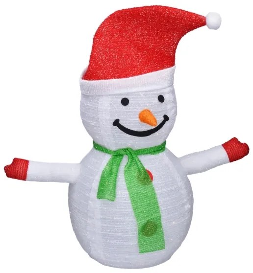 Brilagi - Decorazione natalizia da esterno a LED 40xLED/3xAA IP44 pupazzo di neve