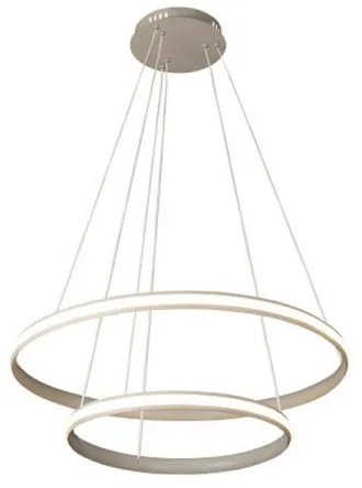 Lampadario LED dimmerabile sospeso su cavo LED/90W/230V 3000-6500K Ø 60 cm + telecomando