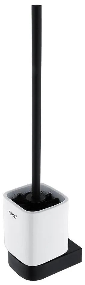 NIMCO NKC 30094KN-90 - Scopino a parete NIKAU bianco/opaco nero