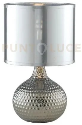 Lumetto pulsar silver 1 luce attacco e27 1 luce attacco e14 22x22x35cm