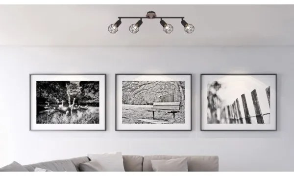 Globo 54802S-4H - Faretto XARA 4xE14/40W/230V