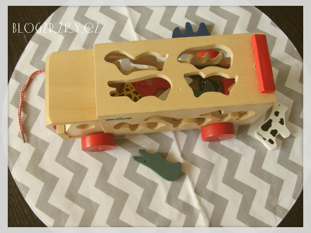 Camion con forme inseribili - animali