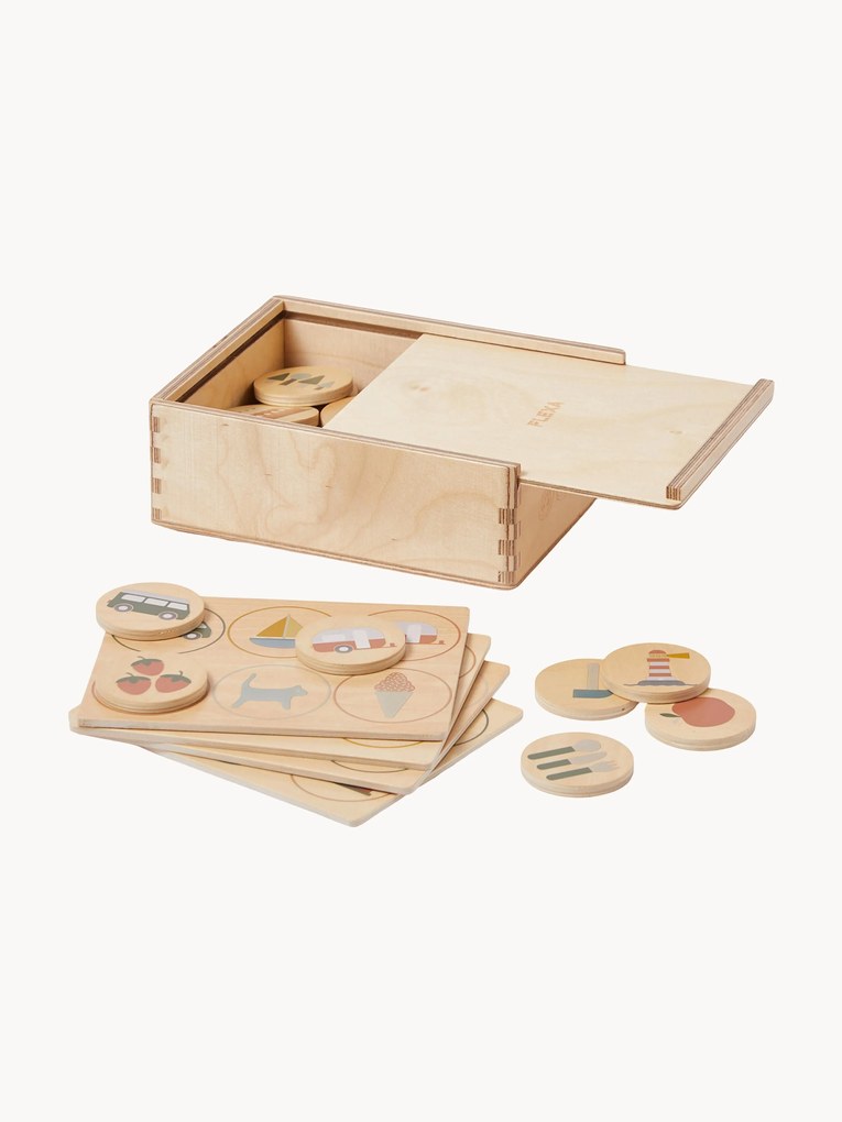 Set di gioco lotteria delle immagini Lotto 28 pz