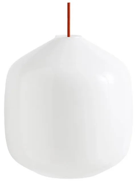 Buoy Glass 300 Lampada a Sospensione Opal/Rusty Red - Hay