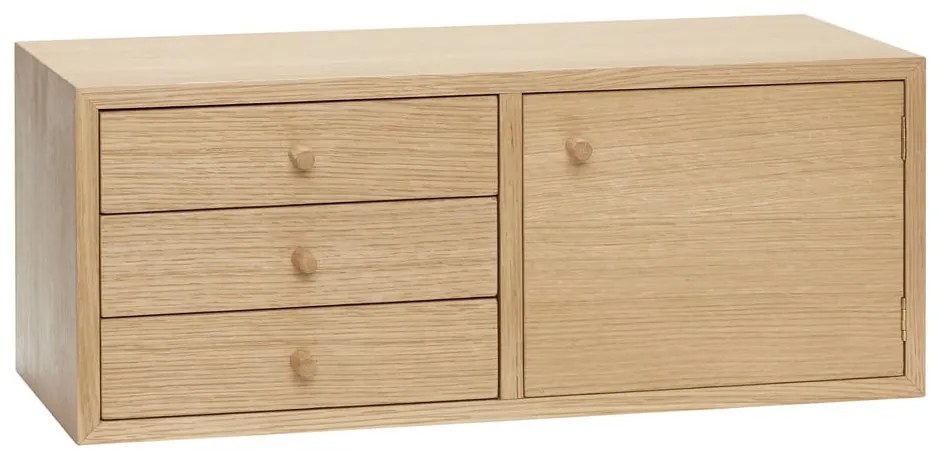 Mobile a sospensione in rovere naturale 50x20 cm Piccolo - Hübsch