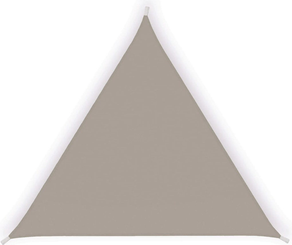 Tenda a Vela Ombreggiante Triangolare 3,6x3,6x3,6m in Poliestere Tortora...