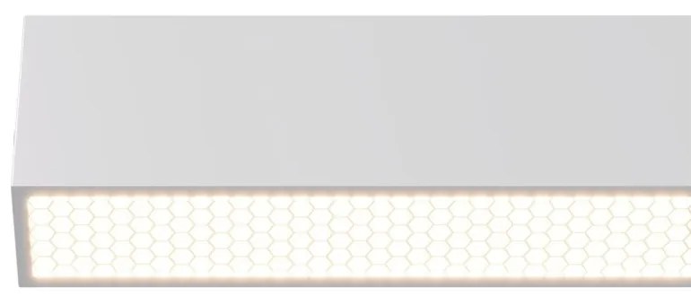 Plafoniera Lineare LED 40W 120cm, UGR11 con driver Philips Bianca o nera Colore Bianco Variabile CCT, Colore del corpo Bianco