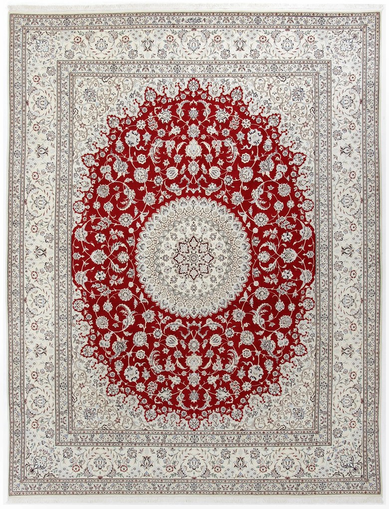 Nain Tappeto 260x200 (Iran) Annodato A Mano