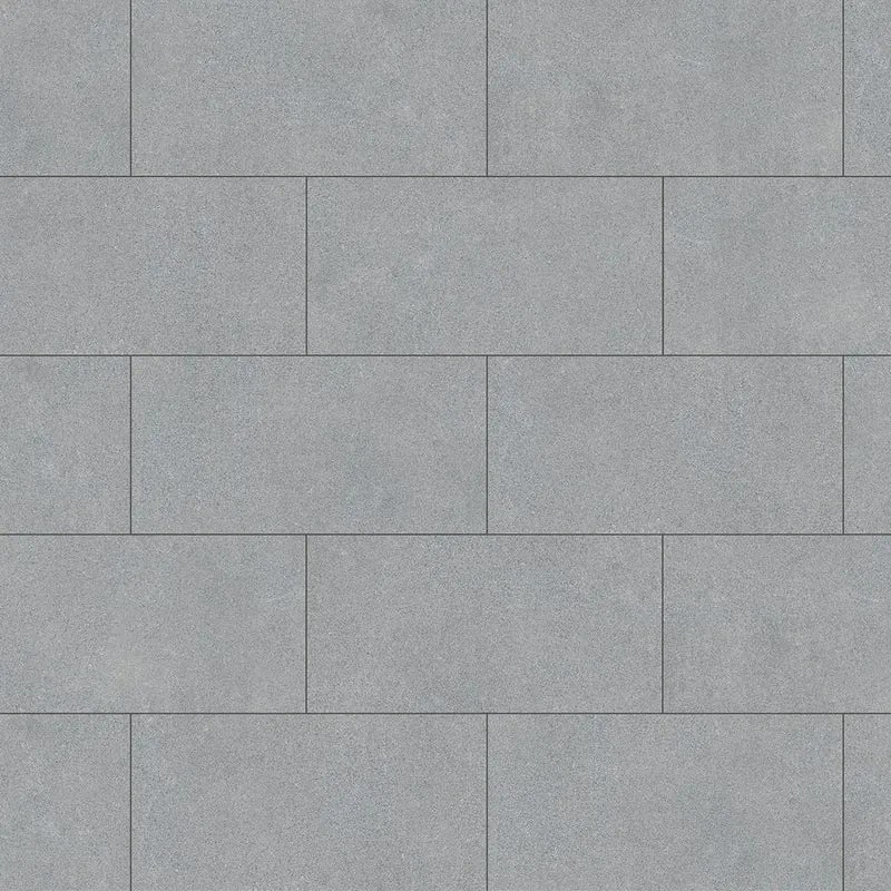 Lastra di cemento Fortezza Diorite in gres naturale grigio L 90 x L 45 cm, spessore 20 mm