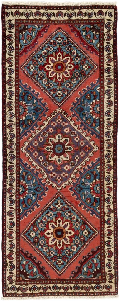Tappeto 200 x 80 (Iran) Annodato A Mano