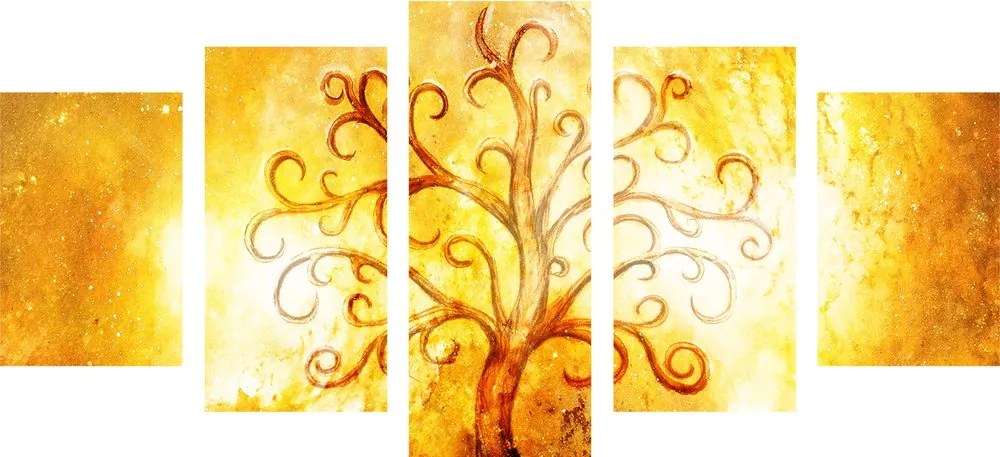 Quadri 5 pezzi – Albero della vita