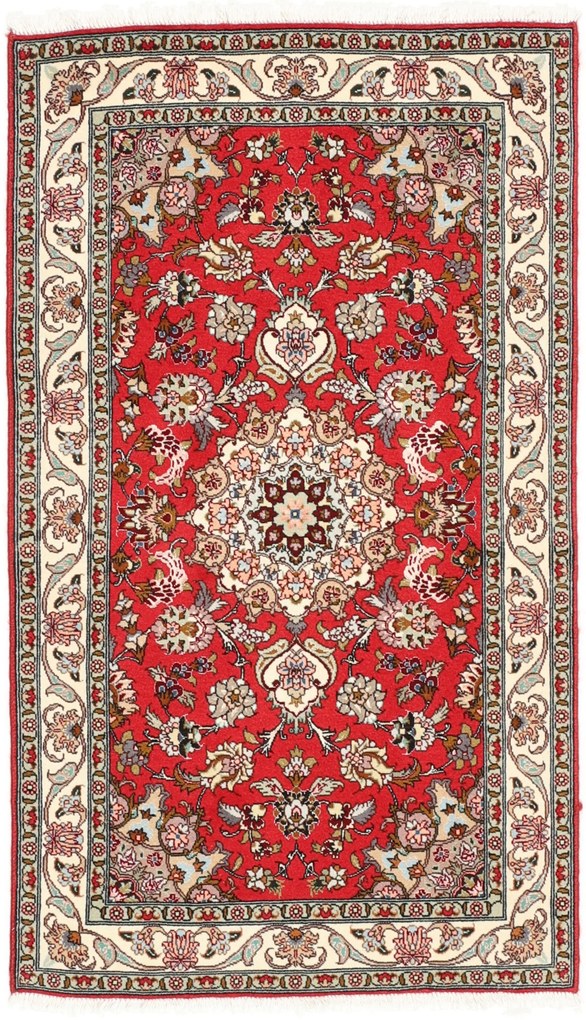 Tabriz Tappeto persiano 80x130 (Iran) Annodato A Mano
