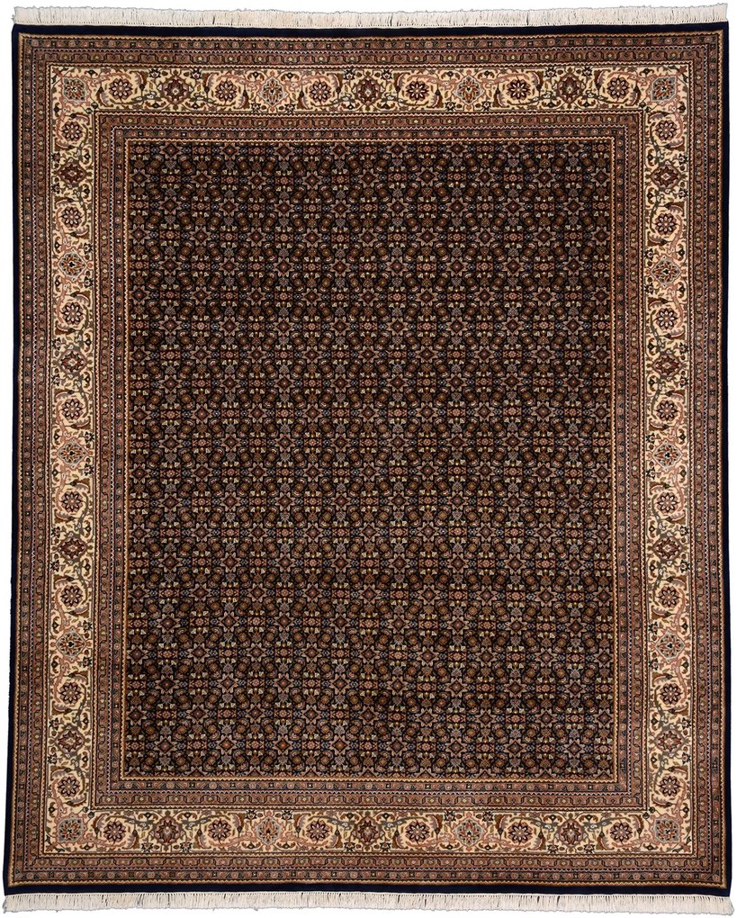 Tabriz Tappeto orientale 250 x 300 Marrone (Indian) Annodato A Mano
