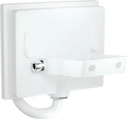 Faro LED 10W IP65 in Alluminio Bianco con OSRAM chip LED Colore Bianco Freddo 6.500K