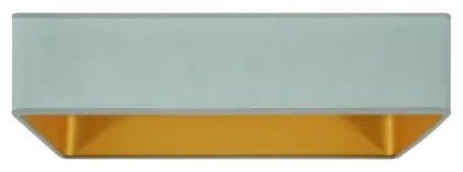 Brilagi-LED Plafoniera dimmerabile VELVET SQUARE LED/36W/230V Wi-Fi Tuya+telecomando verde menta