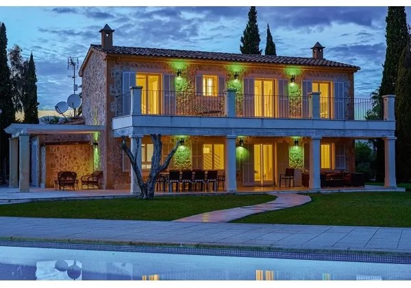 Ledvance- LED RGB Lampada da esterno dimmerabile ROTARY 2xLED/5W/230V IP44 Wi-Fi