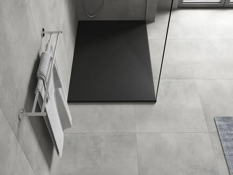 Mexen Hugo piatto doccia rettangolare SMC 110 x 80 cm, nero - 42708011
