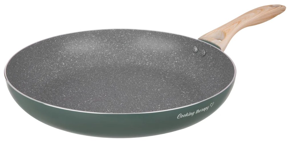 Padella 32 cm scritta Cooking Therapy