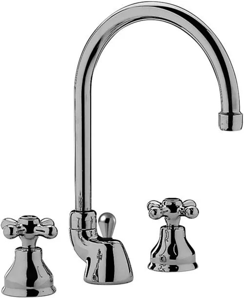 Paffoni Iris Irv057 Gruppo Lavabo 3 Fori Con Scarico Automatico Cromo