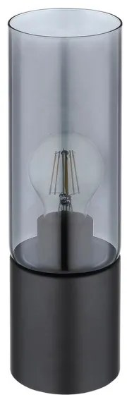 Globo 21000TB - Lampada da tavolo Touch ANNIKA 1xE27/25W/230V diametro 9 cm nero