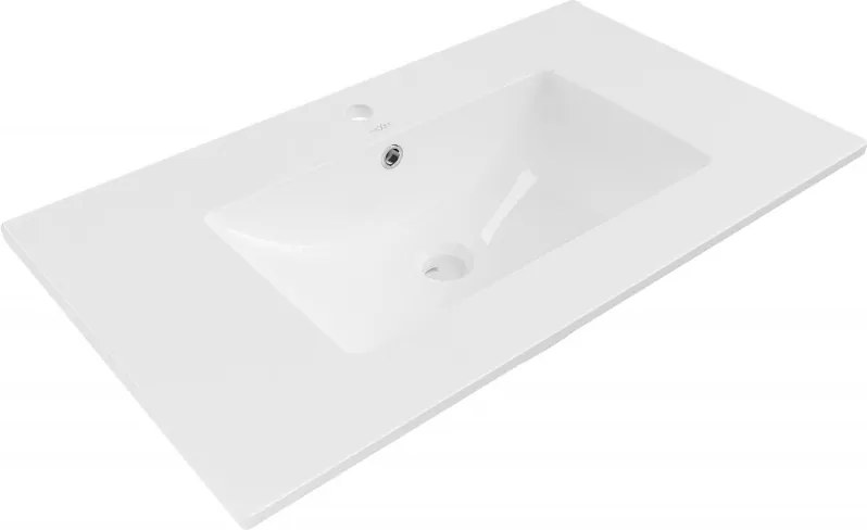 Mexen Atena lavandino incassato nel piano 80 x 46 cm, bianco - 25018000