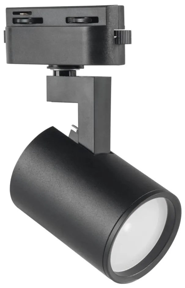 Faretto per sistema a binario LYNX 1xGU10/10W/230V nero