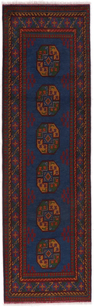 Afghan Tappeto orientale 80x290 (Afghanistan) Annodato A Mano