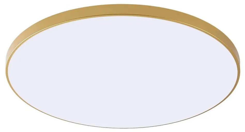 Zuma Line WM-C7300-S-G - Plafoniera da soffitto VERI LED, 32W, 230V, Ø 37 cm, dorata