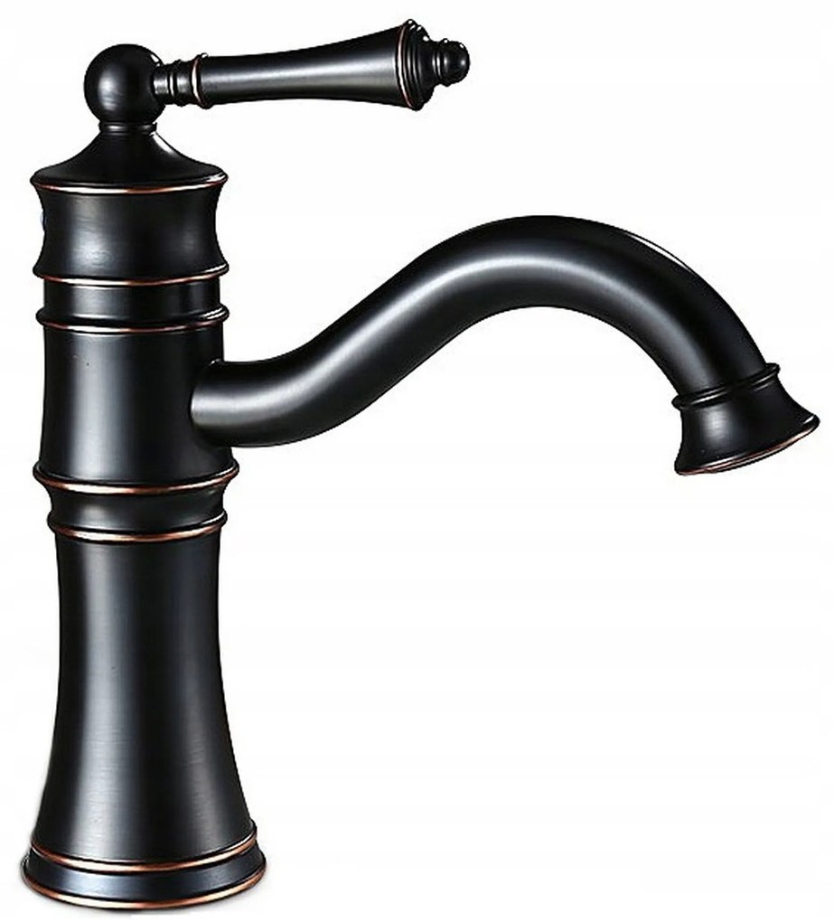 Rubinetto da bagno Rea Vintage Old Black Low