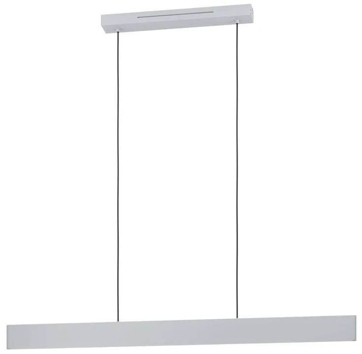 Plafoniera LED Andreas-Z, argento117 cm, luce calda dimmerabile EGLO